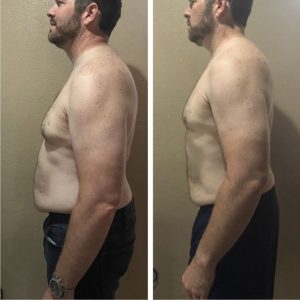 Tom shed 36 lbs in 5 months!
